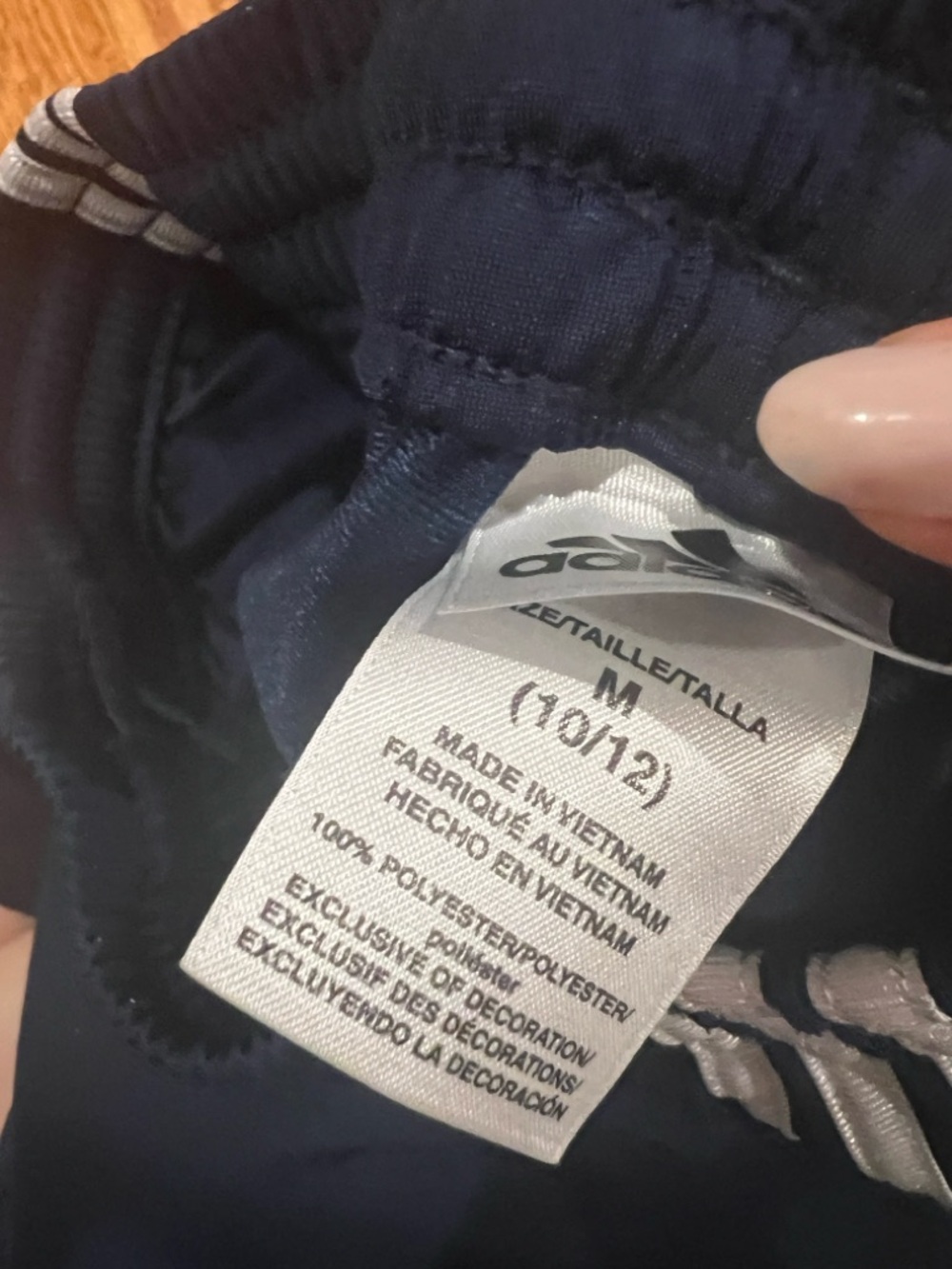 adidas Kids Sweatpants Trio - Gray & Navy - Picture 4 of 7